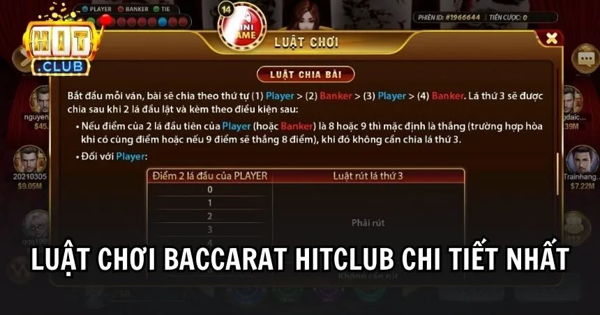 HITCLUB quy định rõ về luật chơi 